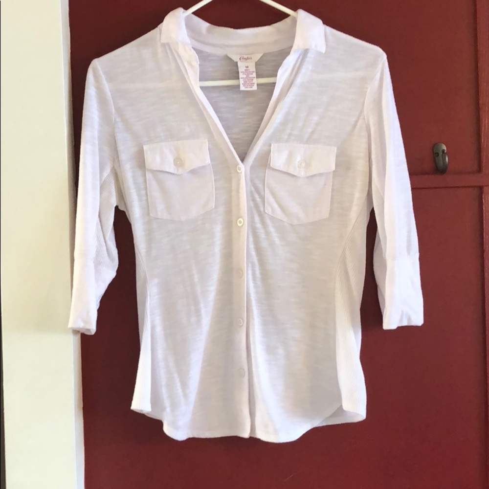 White button up shirt